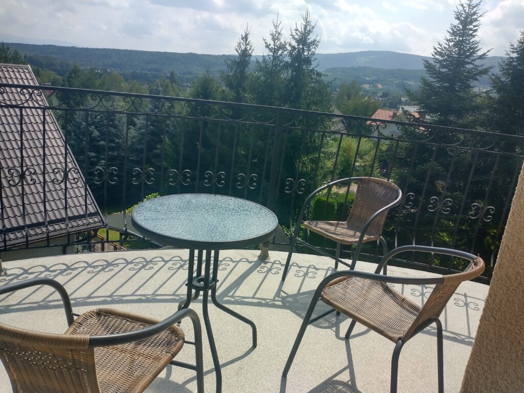 Villa Polanica – Pokój dwuosobowy Willa Polanica taras