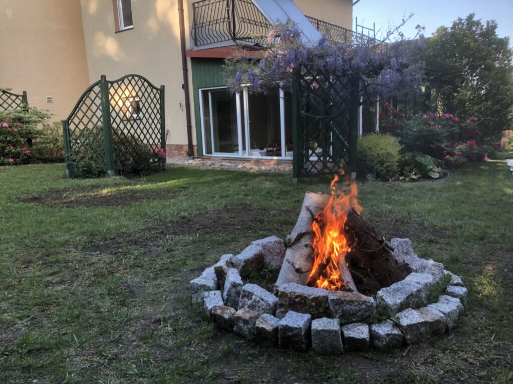 Willa Polanica w Polanicy Zdroju Villa Polanica - ognisko