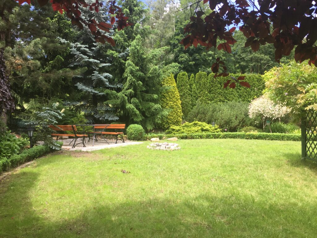 Willa Polanica w Polanicy Zdroju Villa Polanica - ogród